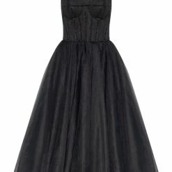 Milla Tie-strap Cocktail Dress With The Elegant Corset Embroidery 21 Milla Tie-strap Cocktail Dress With The Elegant Corset Embroidery