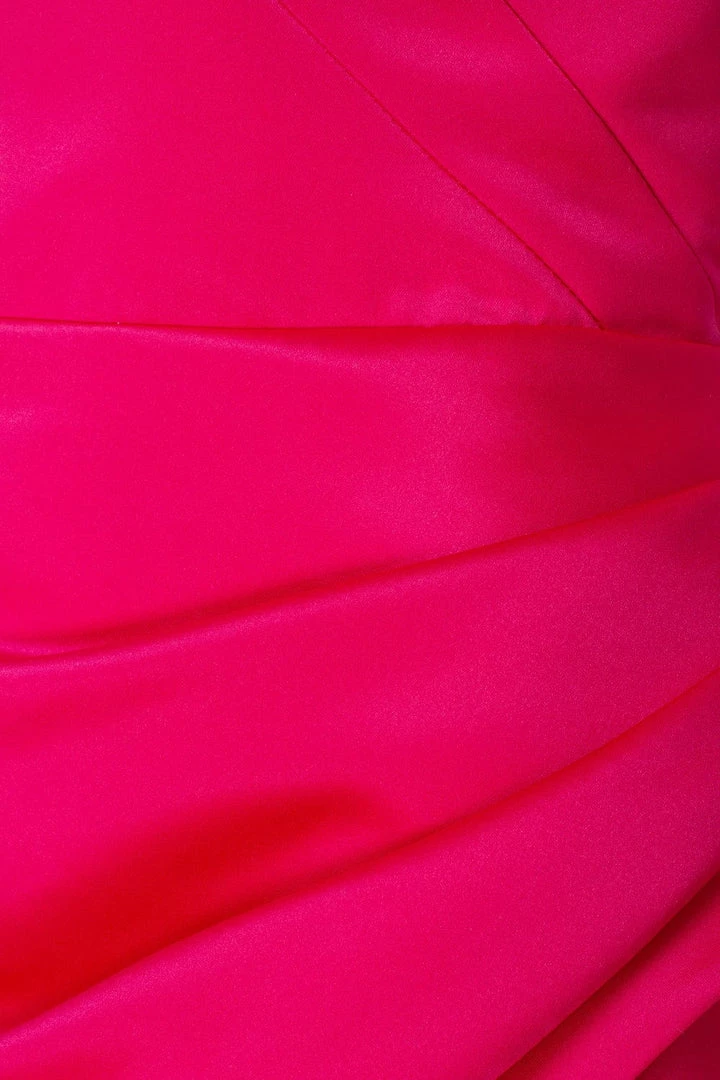 Milla Strapless Evening Gown With Thigh Slit 25 Milla Strapless Evening Gown With Thigh Slit