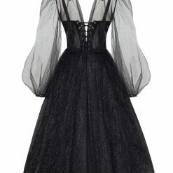 Milla COLLECTIONS Combination Sparkly Tulle Dress