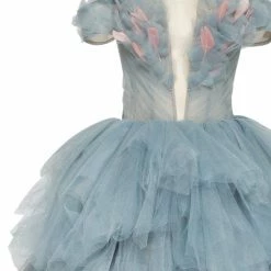 Milla COLLECTIONS Multi-layered Ball Evening Gown With Off-the-shoulder Feather Top