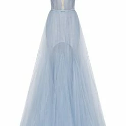 Milla Long Off-the-shoulder Prom Dress With Inner Skirt COLLECTIONS