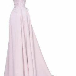 Milla COLLECTIONS Showstopper Mikado Ball Gown With A Front Slit