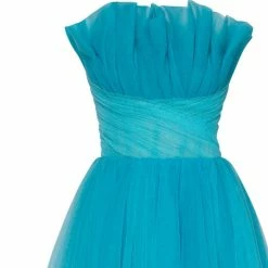 Milla Chic Evening Sleeveless Dress With The Frill Neckline COLLECTIONS 20 Milla Chic Evening Sleeveless Dress With The Frill Neckline COLLECTIONS