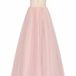 Milla COLLECTIONS Tulle Maxi Dress With A Corset Bustier