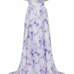 Milla COLLECTIONS Chic Off-the-shoulder Floral Maxi Dress 34 Milla COLLECTIONS Chic Off-the-shoulder Floral Maxi Dress
