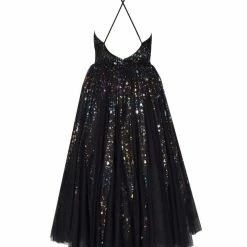 Milla COLLECTIONS Exotic Midi Dress With The Criss-cross Back