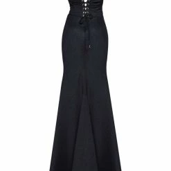 Milla Epic Off-the-shoulder Thigh Slit Maxi Dress