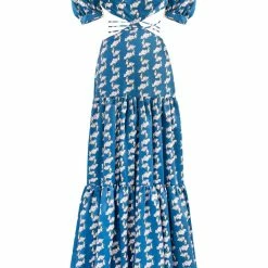 Milla Chic Short-sleeved Maxi Dress