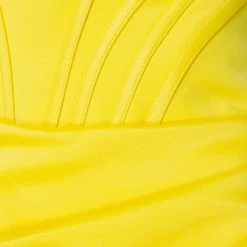 Milla Princess Strapless Gown With Thigh Slit