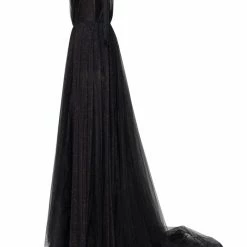 Milla COLLECTIONS V-Neck Transparent Maxi Dress 10 Milla COLLECTIONS V-Neck Transparent Maxi Dress