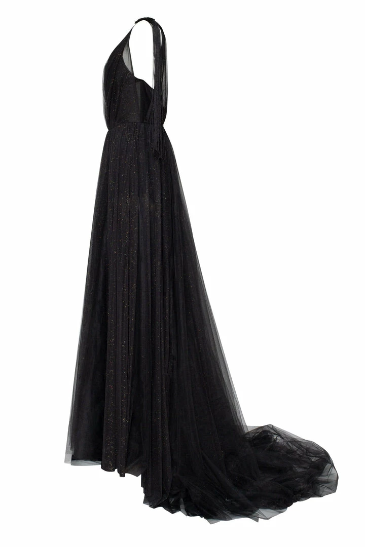 Milla COLLECTIONS V-Neck Transparent Maxi Dress 5 Milla COLLECTIONS V-Neck Transparent Maxi Dress