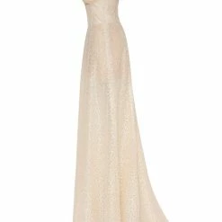 Milla Royal Fitted Evening Gown With The High Slit COLLECTIONS