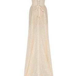 Milla Royal Fitted Evening Gown With The High Slit COLLECTIONS