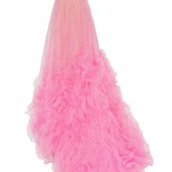 Milla Neon Maxi Skirt With Puffy Ruffles COLLECTIONS 23 Milla Neon Maxi Skirt With Puffy Ruffles COLLECTIONS