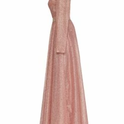 Milla COLLECTIONS Long-sleeve Maxi Dress Decorated With Shiny Rhinestones 23 Milla COLLECTIONS Long-sleeve Maxi Dress Decorated With Shiny Rhinestones