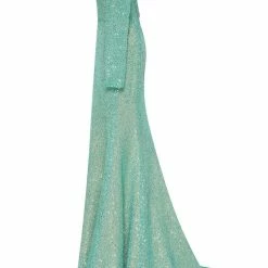 Milla Romantic Off-the-shoulder Sparkling Long Dress