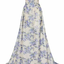 Milla Strapless Maxi Dress With Front Slit COLLECTIONS 37 Milla Strapless Maxi Dress With Front Slit COLLECTIONS