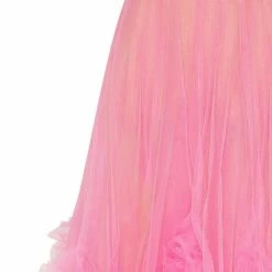 Milla Neon Maxi Skirt With Puffy Ruffles COLLECTIONS 25 Milla Neon Maxi Skirt With Puffy Ruffles COLLECTIONS