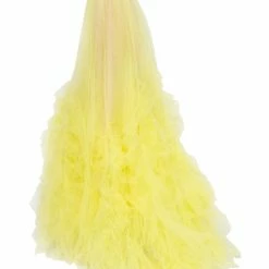 Milla Neon Maxi Skirt With Puffy Ruffles COLLECTIONS 32 Milla Neon Maxi Skirt With Puffy Ruffles COLLECTIONS