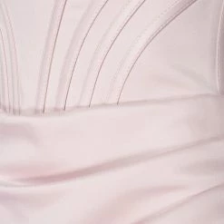 Milla Princess Strapless Gown With Thigh Slit