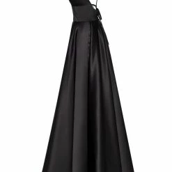 Milla COLLECTIONS Spaghetti Strap Ball Dress With Open Back