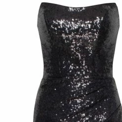 Milla Strapless Elegant Sequin Dress