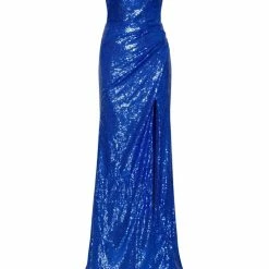 Milla Strapless Elegant Sequin Dress
