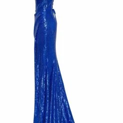 Milla Strapless Elegant Sequin Dress