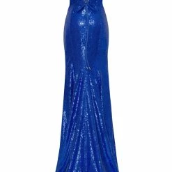 Milla Strapless Elegant Sequin Dress