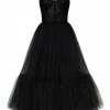Milla COLLECTIONS Black One-Shoulder Cocktail Tulle Dress