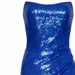 Milla Strapless Elegant Sequin Dress