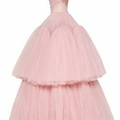 Milla Maxi Evening Ball Gown With The Multi-layered Cascade Skirt COLLECTIONS