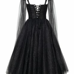 Milla COLLECTIONS Sparkly Off-the-shoulder Tulle Dress