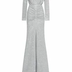 Milla Long-sleeve Maxi Sequin Dress COLLECTIONS