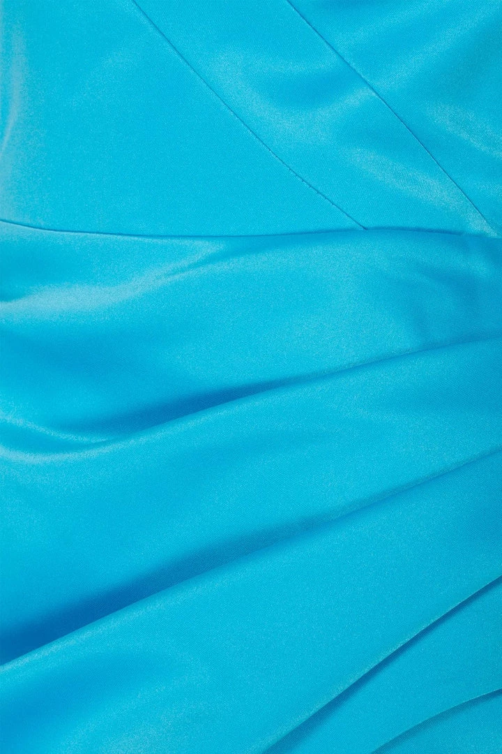 Milla Strapless Evening Gown With Thigh Slit 49 Milla Strapless Evening Gown With Thigh Slit