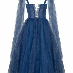 Milla COLLECTIONS Sparkly Off-the-shoulder Tulle Dress