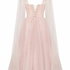Milla COLLECTIONS Sparkly Off-the-shoulder Tulle Dress