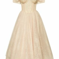 Milla Sparkly Cocktail Midi Tulle Dress