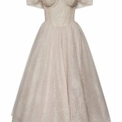 Milla Sparkly Cocktail Midi Tulle Dress