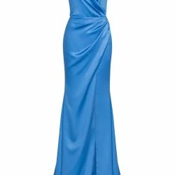 Milla COLLECTIONS Tender Maxi Wrapped Dress With A High Slit And Floral Print