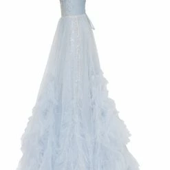 Milla Tender Sparkling Tulle Dress With The Long Ruffle Skirt COLLECTIONS