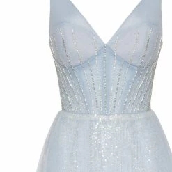 Milla Tender Sparkling Tulle Dress With The Long Ruffle Skirt COLLECTIONS