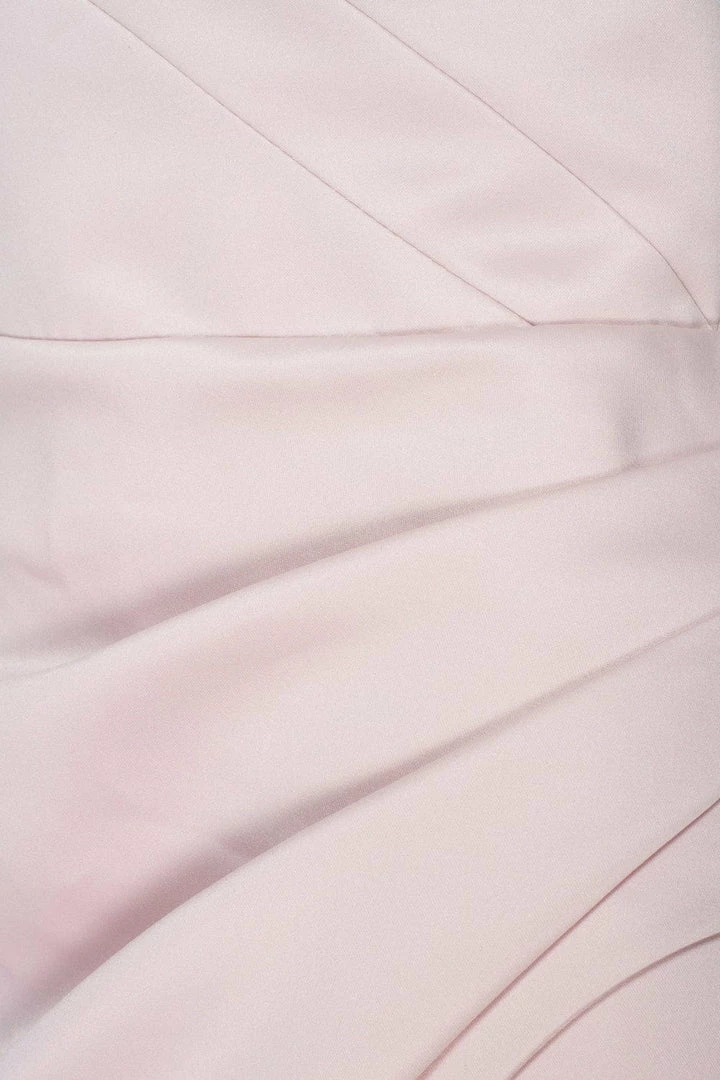 Milla Strapless Evening Gown With Thigh Slit 57 Milla Strapless Evening Gown With Thigh Slit