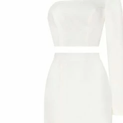 Milla Elegant Maxi One-sleeved Co-ord Set COLLECTIONS 57 Milla Elegant Maxi One-sleeved Co-ord Set COLLECTIONS