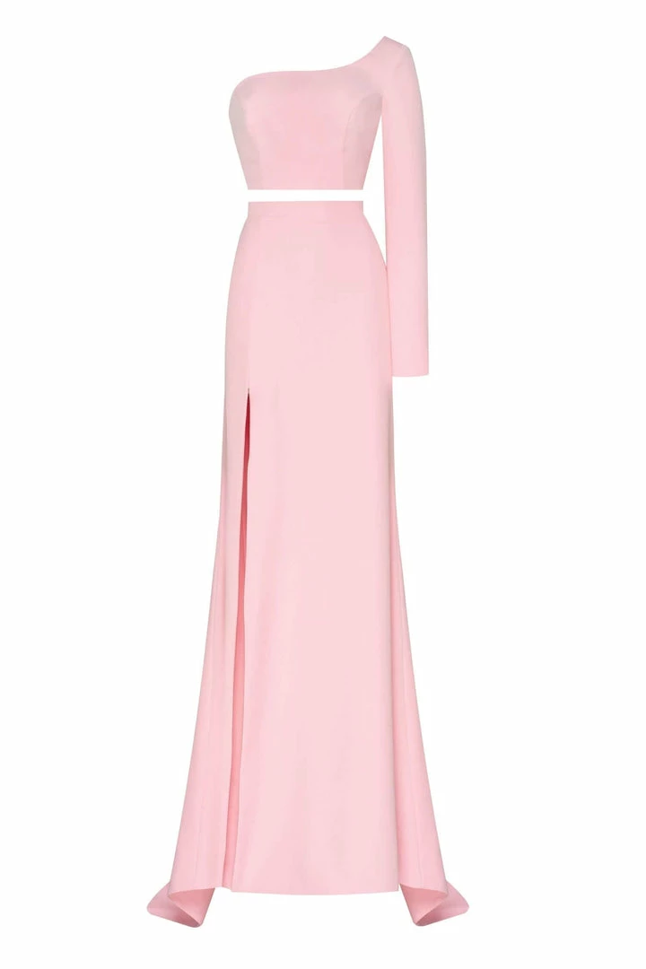 Milla Elegant Maxi One-sleeved Co-ord Set COLLECTIONS 9 Milla Elegant Maxi One-sleeved Co-ord Set COLLECTIONS