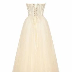 Milla COLLECTIONS Strapless Melon Dress