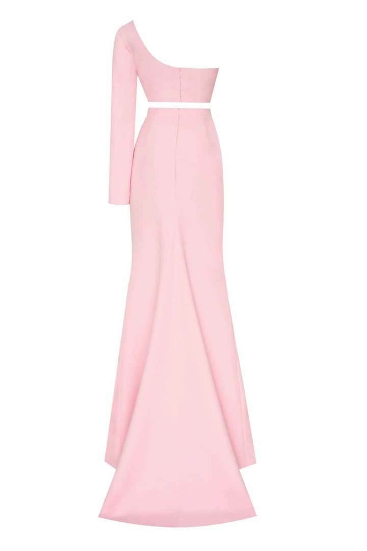 Milla Elegant Maxi One-sleeved Co-ord Set COLLECTIONS 7 Milla Elegant Maxi One-sleeved Co-ord Set COLLECTIONS