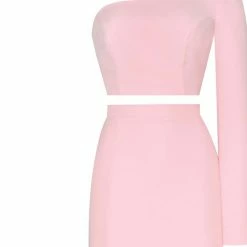 Milla Elegant Maxi One-sleeved Co-ord Set COLLECTIONS 36 Milla Elegant Maxi One-sleeved Co-ord Set COLLECTIONS