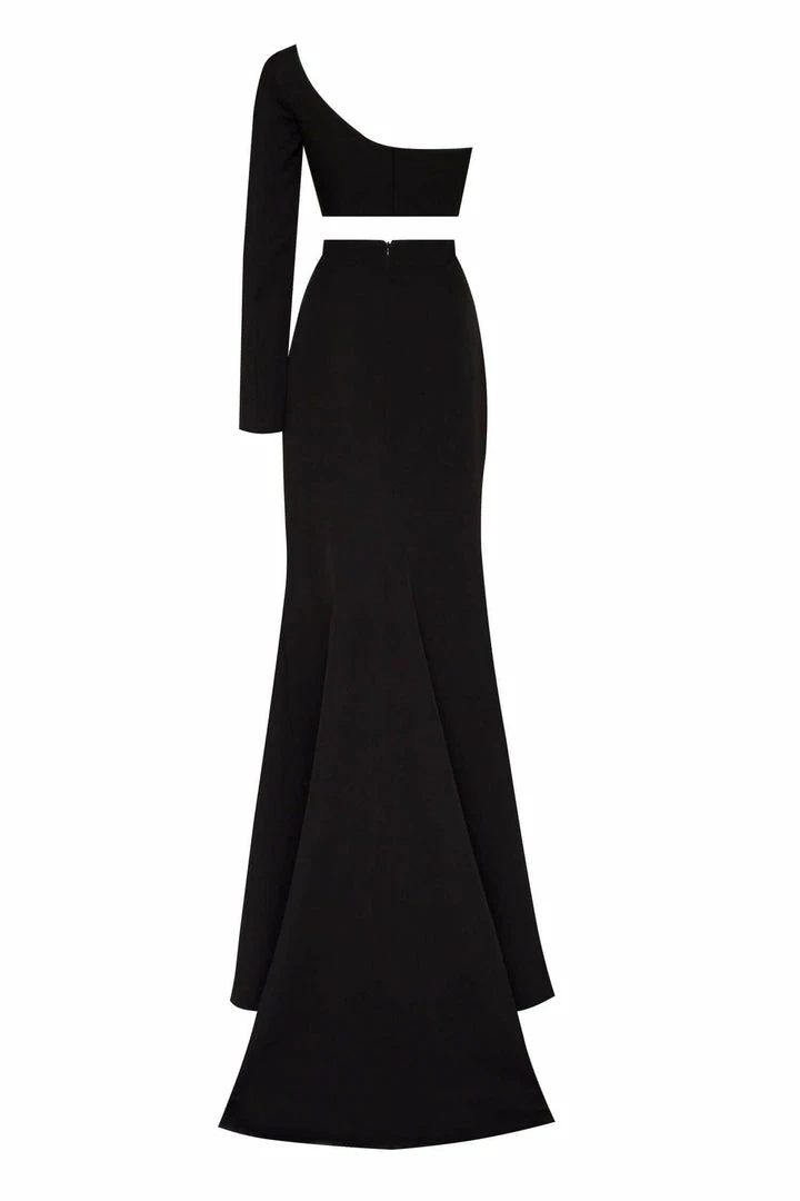 Milla Elegant Maxi One-sleeved Co-ord Set COLLECTIONS 16 Milla Elegant Maxi One-sleeved Co-ord Set COLLECTIONS