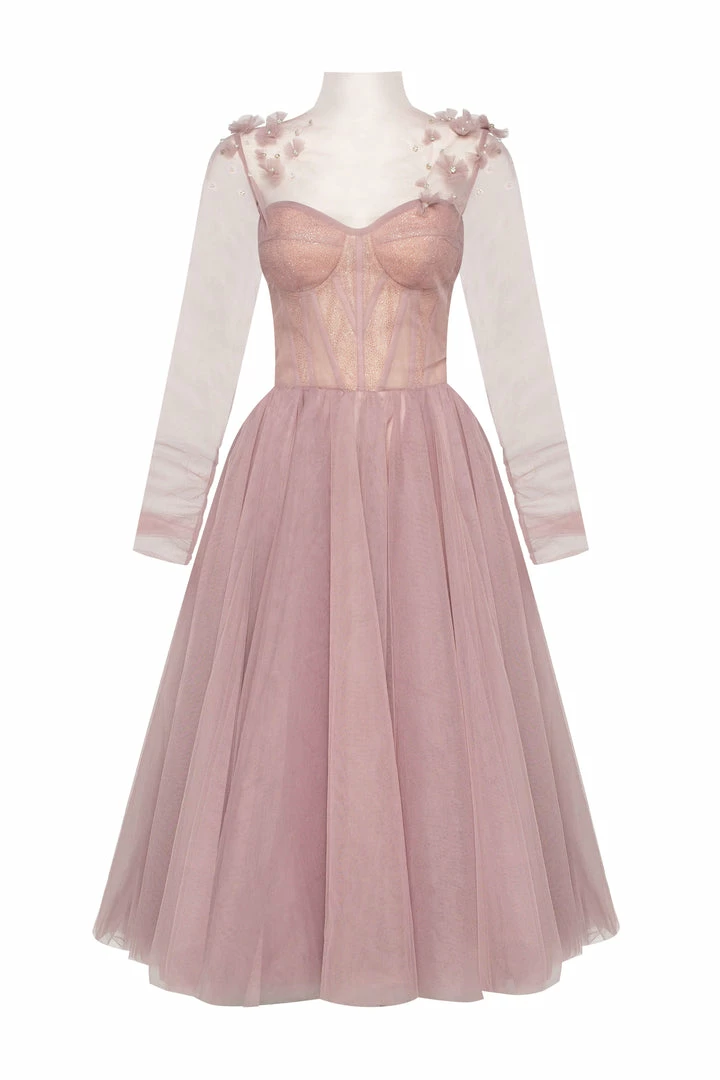 Milla Dreamy Strapless Tulle Dress COLLECTIONS 12 Milla Dreamy Strapless Tulle Dress COLLECTIONS